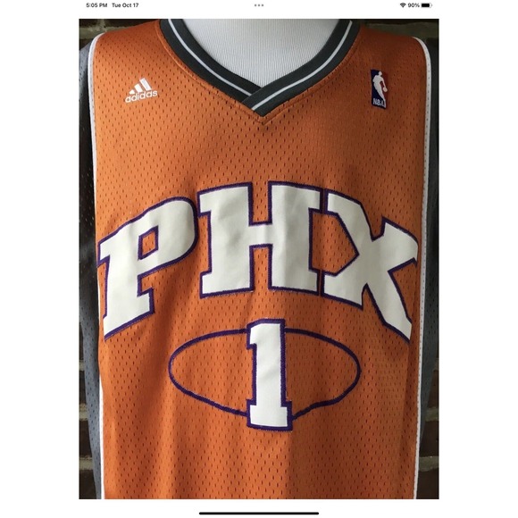 Adidas Phoenix Suns Amaury Stoudemire Stitched Jersey Size Large - Picture 5 of 8